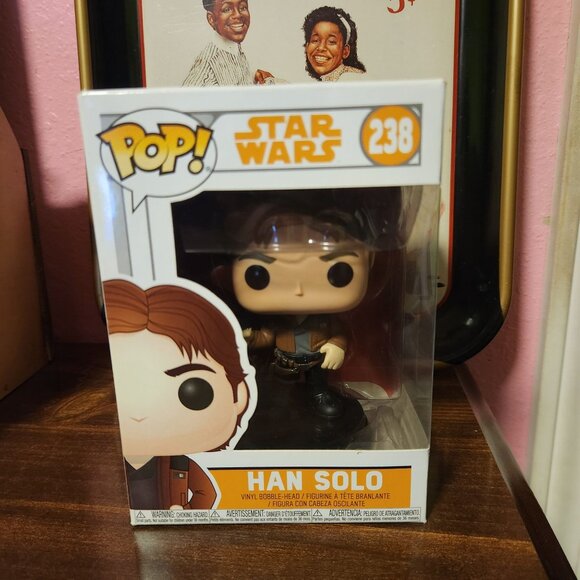 New! Funko Pop! Star Wars Han Solo Vinyl Figure #238 Collectible - Picture 2 of 4